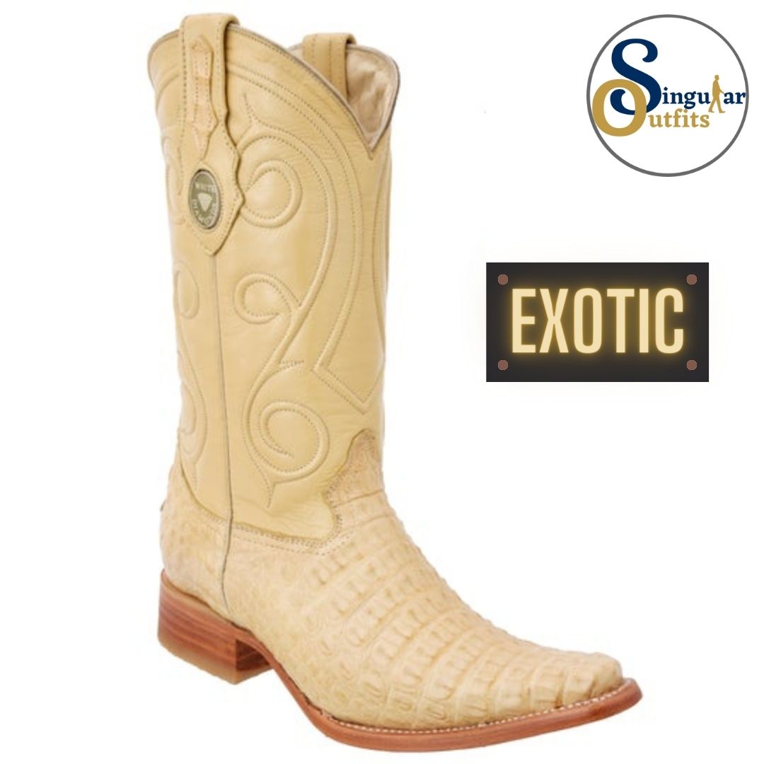 Botas exoticas de sales cocodrilo