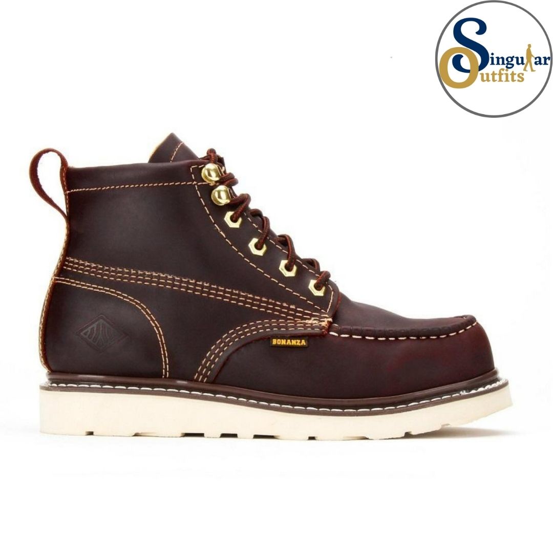 SO BA630 Work Boots Burgundy Botas de Trabajo Vino