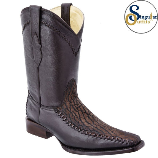 Botas vaqueras SO-WD0190 cuello de toro Singular Outfits western cowboy boots bull shoulder