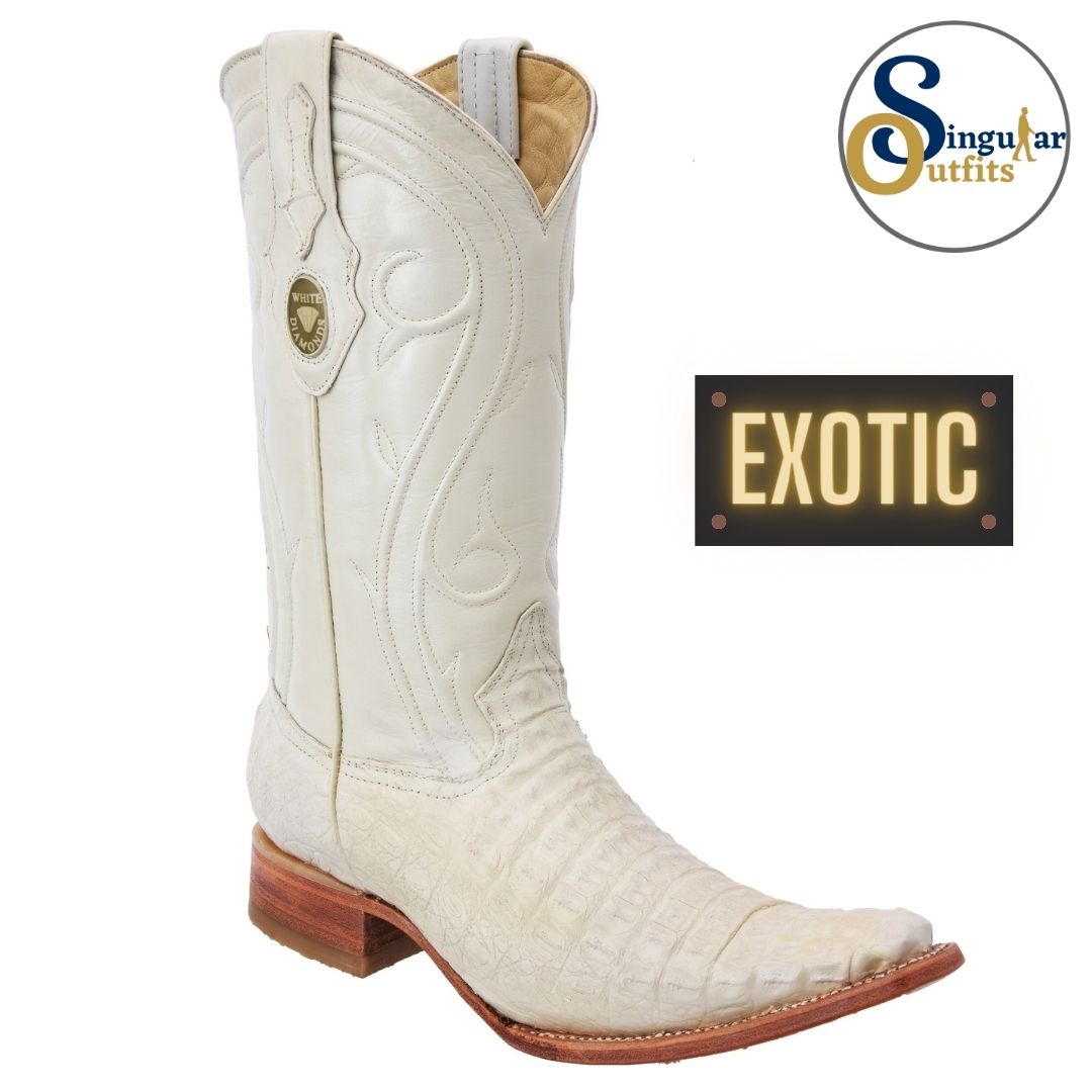 Botas vaqueras exoticas SO-WD0179 cocodrilo Singular Outfits exotic western cowboy boots crocodile