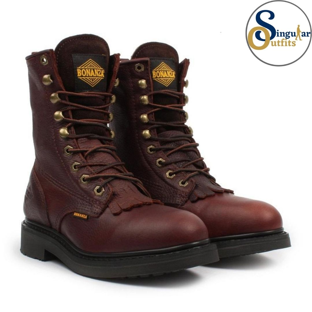 Lacer Work Boots SO-BA817 Brown Singular Outfits Botas de Trabajo Cafe