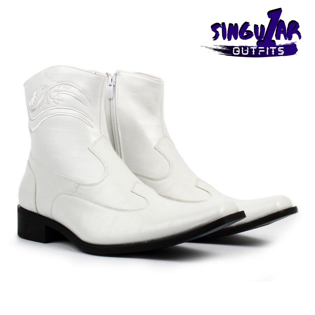 Men's Boots BE-D702 Botas para Hombres White