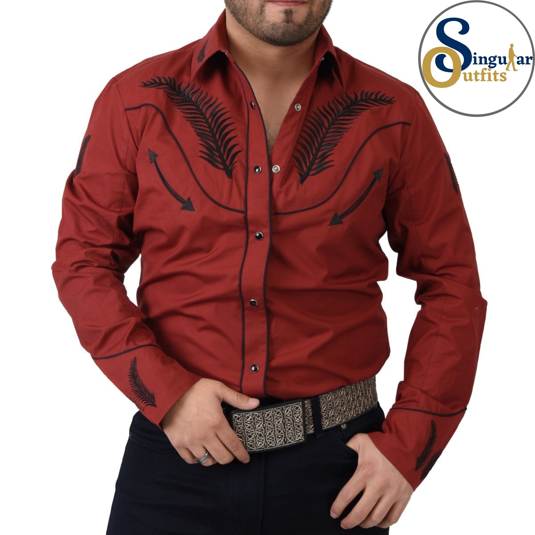 Camisas discount vaqueras bordadas