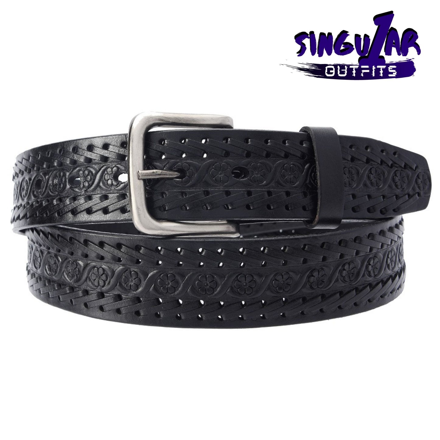 TM-10216 Leather Belt | Cinturon de Piel