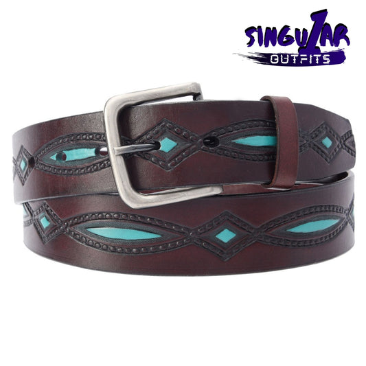 TM-10314 Leather Belt | Cinturon de Piel