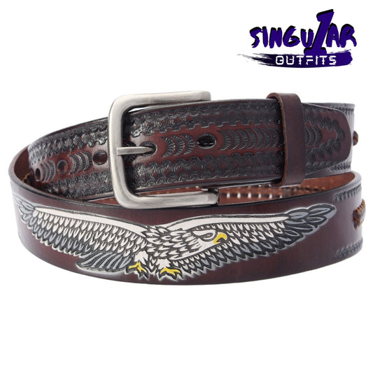 TM-10347 Leather Belt | Cinturon de Piel