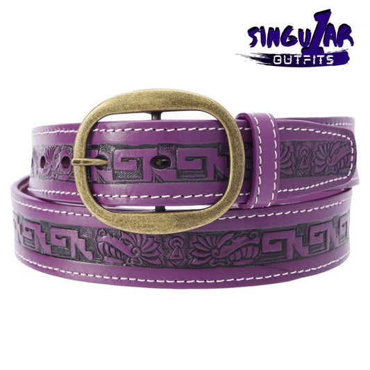 TM-10367 Leather Belt | Cinturon de Piel