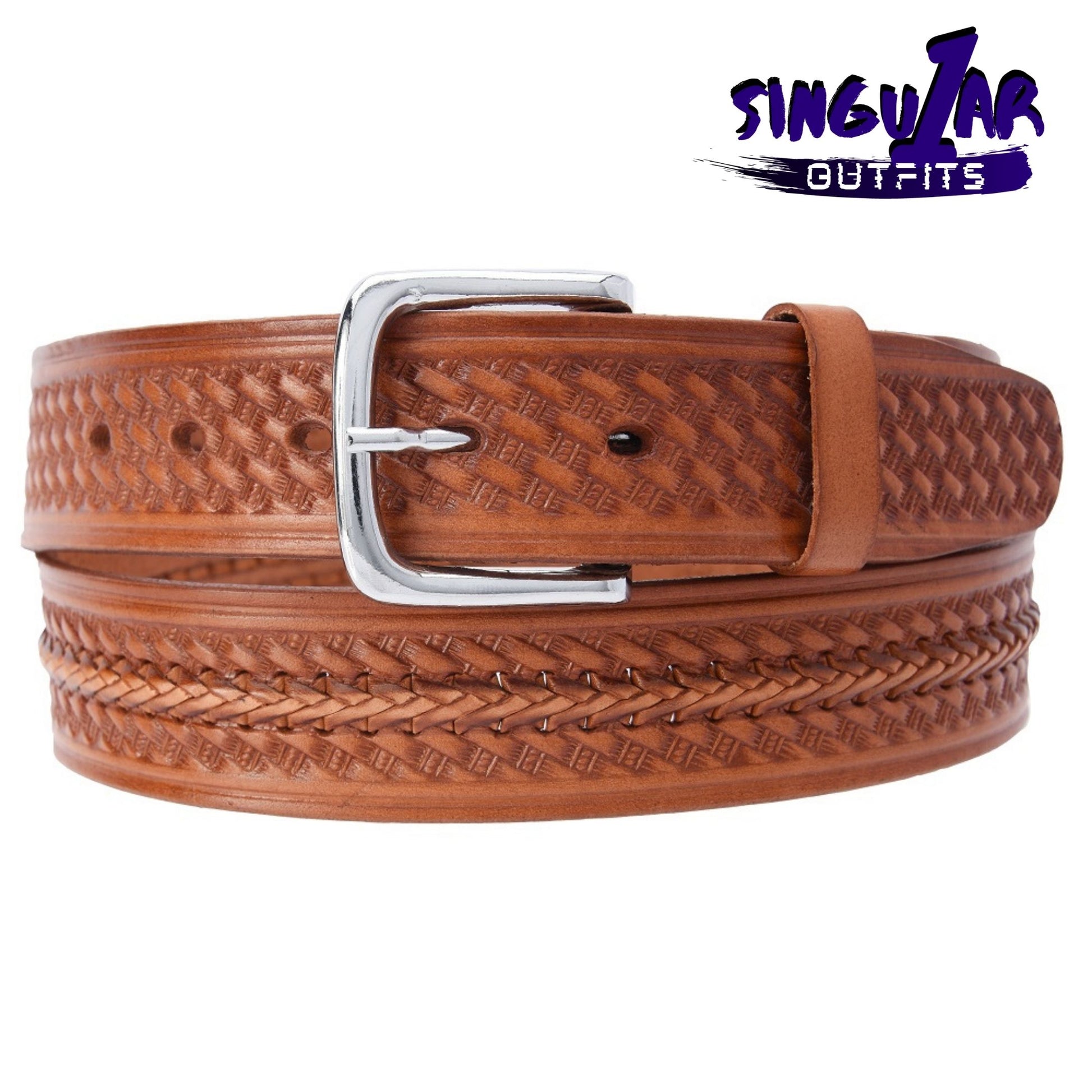TM-10553 Leather Belt | Cinturon de Piel
