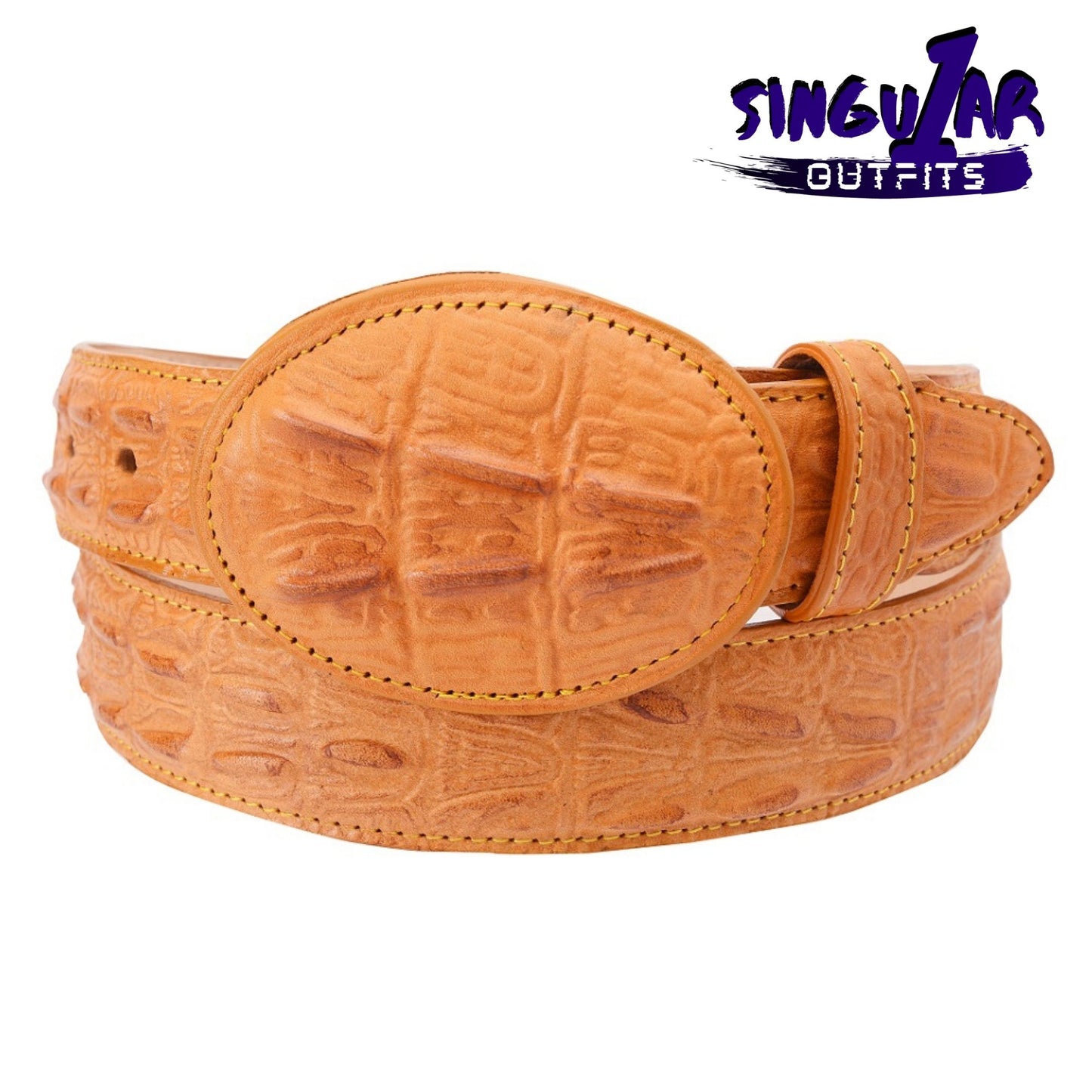 TM-13334 Leather Belt | Cinturon de Piel