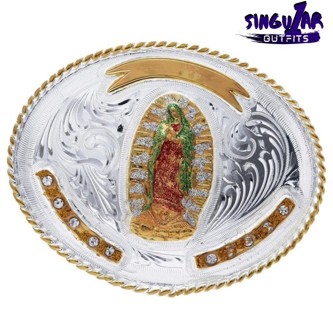 TM-20101 Western belt buckle with rhinestones Singular Outfits